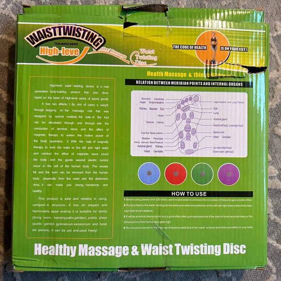 New Blue Waist Twisting Disc - Picture 4 of 6